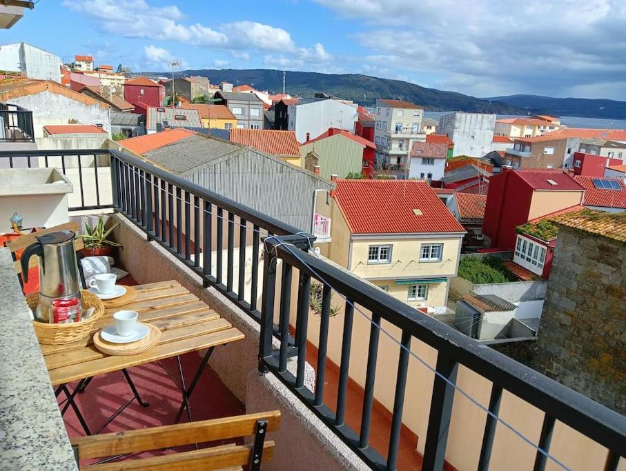 Апартаменты Piso A Capela Con Vistas Al Mar Финистерре Экстерьер фото