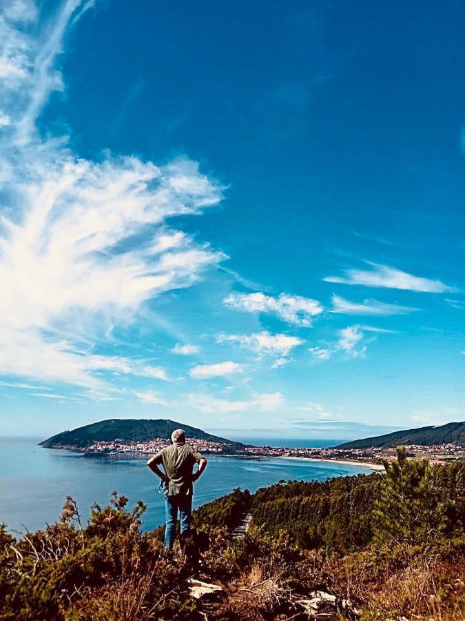 Апартаменты Piso A Capela Con Vistas Al Mar Финистерре Экстерьер фото