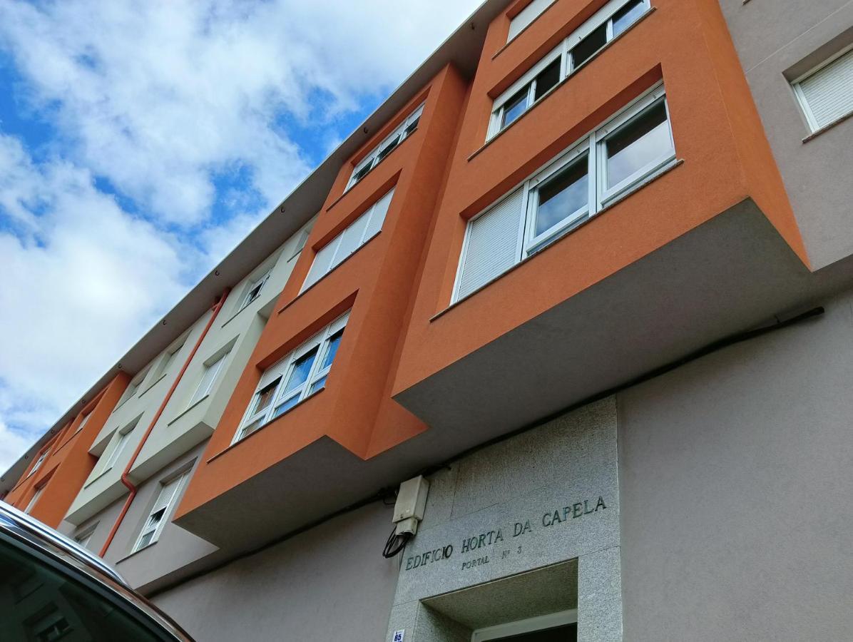 Апартаменты Piso A Capela Con Vistas Al Mar Финистерре Экстерьер фото