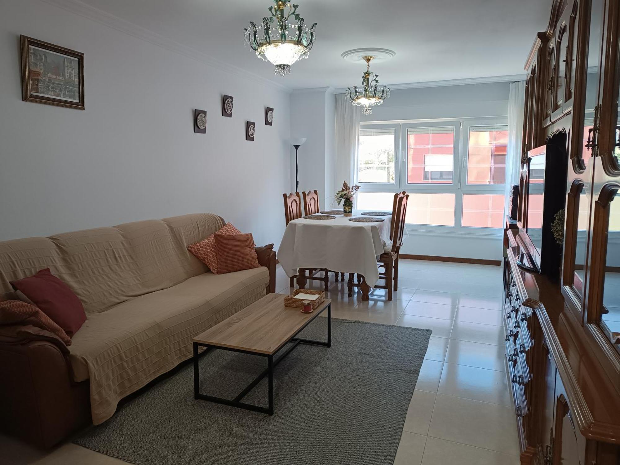 Апартаменты Piso A Capela Con Vistas Al Mar Финистерре Экстерьер фото